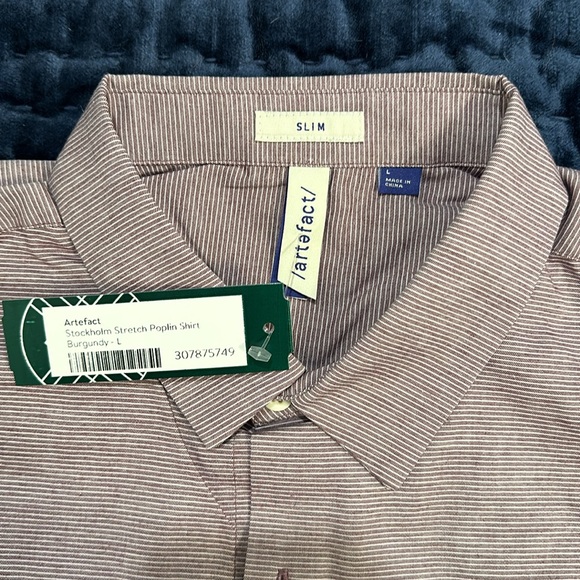 Men’s Artefact long sleeve button down - Picture 3 of 8